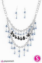 Load image into Gallery viewer, Paparazzi Drop Top Blue Necklace
