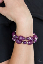 Load image into Gallery viewer, Paparazzi Show Us Hue&#39;s Boss Purple Bracelet
