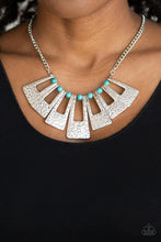 Load image into Gallery viewer, Paparazzi Terra Takeover Blue Necklace
