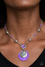 Load image into Gallery viewer, Paparazzi SEA The Sights Purple Necklace
