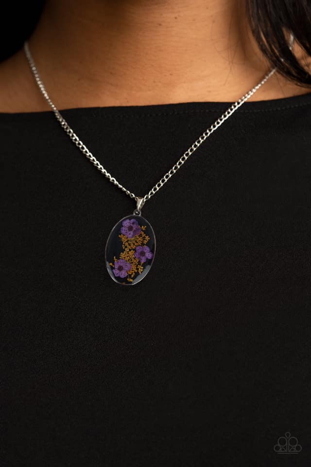 Paparazzi Prairie Tea Party Purple Necklace