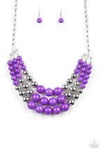 Load image into Gallery viewer, Paparazzi Dream Pop Purple Necklace (April 2019 Life of the Party)
