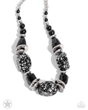 Load image into Gallery viewer, Paparazzi In Good Glazes - Black Necklace
