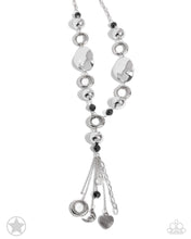 Load image into Gallery viewer, Paparazzi Total Eclipse Of the Heart Silver Necklace
