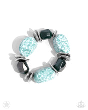 Load image into Gallery viewer, Paparazzi Glaze of Glory - Blue Bracelet
