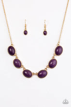 Load image into Gallery viewer, Paparazzi River Song Purple Necklace
