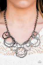 Load image into Gallery viewer, Paparazzi Tour de FIERCE Black Necklace
