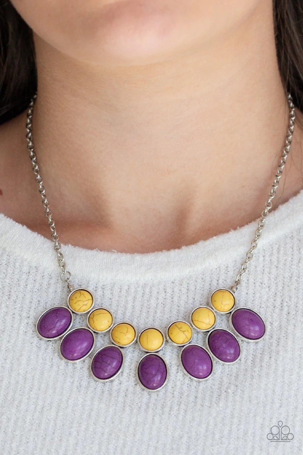 Paparazzi Environmental Impact Purple Necklace