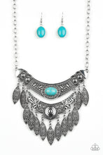 Load image into Gallery viewer, Paparazzi Island Queen Blue Necklace
