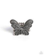 Load image into Gallery viewer, Paparazzi Fairy Wings - Silver Ring
