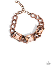 Load image into Gallery viewer, Paparazzi Radiating Review/Dazzling Debut - Copper Set
