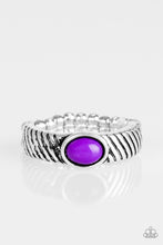 Load image into Gallery viewer, Paparazzi Zebra Zen Purple Ring
