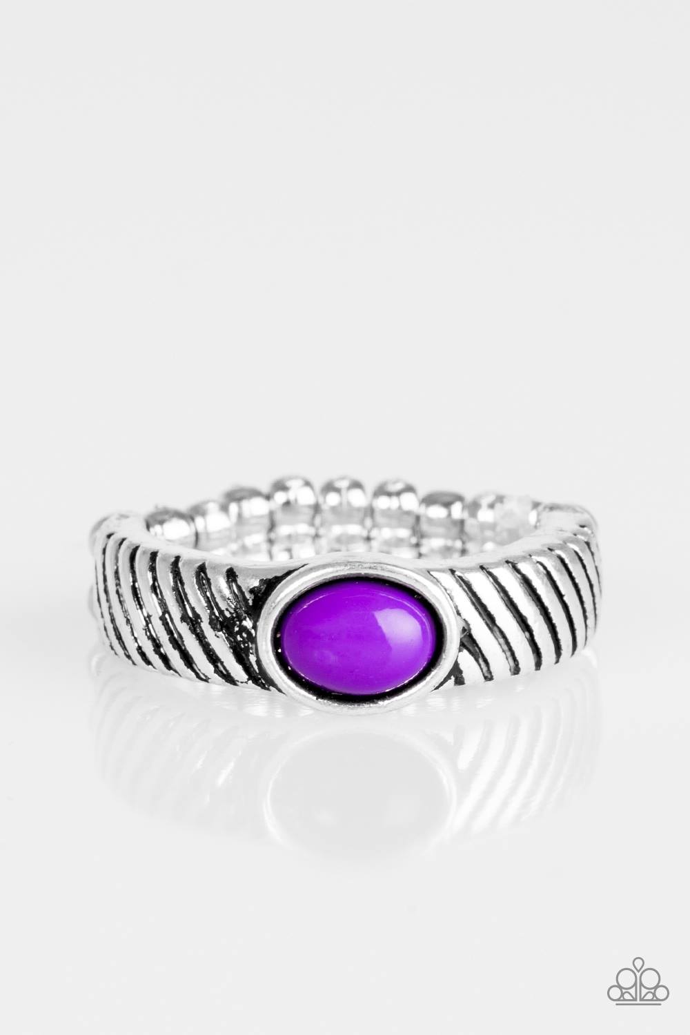 Paparazzi Zebra Zen Purple Ring