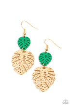 Load image into Gallery viewer, Paparazzi Palm Tree Cabana Green Earring
