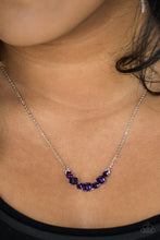 Load image into Gallery viewer, Paparazzi Loaded Dice Purple Necklace
