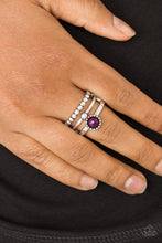 Load image into Gallery viewer, Paparazzi Summer Retreat Purple Ring
