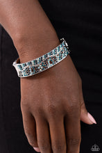 Load image into Gallery viewer, Paparazzi Wavy Whimsy Blue Bracelet
