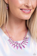 Load image into Gallery viewer, Paparazzi Punk Passion - Pink Necklace
