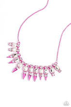 Load image into Gallery viewer, Paparazzi Punk Passion - Pink Necklace
