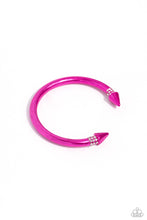 Load image into Gallery viewer, Paparazzi Punky Plot Twist - Pink Bracelet
