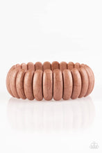 Load image into Gallery viewer, Paparazzi Peacefully Primal Brown Bracelet

