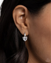 Load image into Gallery viewer, Paparazzi High Nobility - White Earring

