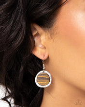 Load image into Gallery viewer, Paparazzi Pendant Paradox - Brown Earring
