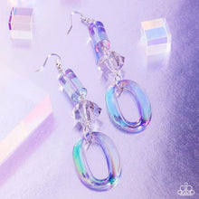 Load image into Gallery viewer, Paparazzi Iridescent Infatuation - Silver Earring
