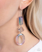 Load image into Gallery viewer, Paparazzi Iridescent Infatuation - Silver Earring
