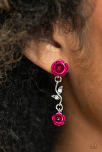 Load image into Gallery viewer, Paparazzi Led by the ROSE - Pink Earring
