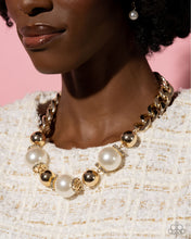 Load image into Gallery viewer, Paparazzi Generously Glossy - Gold Necklace
