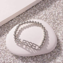 Load image into Gallery viewer, PRE-ORDER - Paparazzi Blessed Bounty White Bracelet
