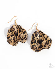 Load image into Gallery viewer, Paparazzi Legendary Leopard - Black Earring
