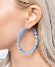 Load image into Gallery viewer, PRE-ORDER - Paparazzi Denim Debut - Blue Earring
