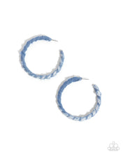 Load image into Gallery viewer, PRE-ORDER - Paparazzi Denim Debut - Blue Earring
