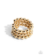 Load image into Gallery viewer, PRE-ORDER - Paparazzi Refreshing Raindrops - Gold Bracelet
