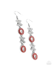 Load image into Gallery viewer, PRE-ORDER - Courting Change and XOXO Stream Red Bracelet/Earrings Set
