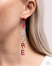 Load image into Gallery viewer, PRE-ORDER - Paparazzi Amore Mio - Red Earring
