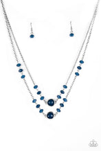 Load image into Gallery viewer, Paparazzi Gala Glow Blue Necklace
