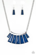 Load image into Gallery viewer, Paparazzi Glamour Goddess Blue Necklace
