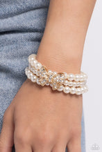 Load image into Gallery viewer, Paparazzi How Do You Do? - Gold Bracelet
