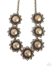 Load image into Gallery viewer, Paparazzi The GLITTER Takes It All - Brass Necklace
