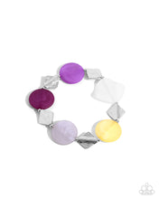 Load image into Gallery viewer, Paparazzi Reflective Ratio - Purple Bracelet
