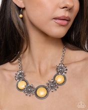 Load image into Gallery viewer, Paparazzi Cowboy Casanova - Yellow Necklace
