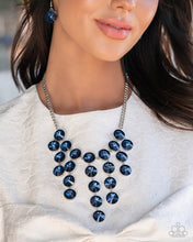 Load image into Gallery viewer, Paparazzi Spotlight Stunner - Blue Necklace (September 2024 Blockbuster Exclusive)
