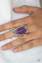 Load image into Gallery viewer, Paparazzi Get the Point Purple Ring
