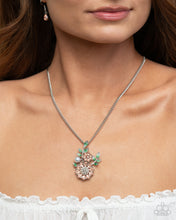 Load image into Gallery viewer, Paparazzi Botanical Bunch Necklace and Budding Bling Ring - Orange Set
