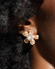 Load image into Gallery viewer, Paparazzi Chiseled Casino Earring/Chiseled Captain Ring - Brown Set
