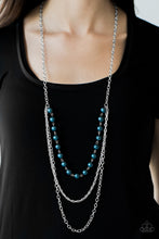 Load image into Gallery viewer, Paparazzi Right on the Money Blue Necklace
