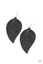 Load image into Gallery viewer, Paparazzi Amazon Zen Black Earring
